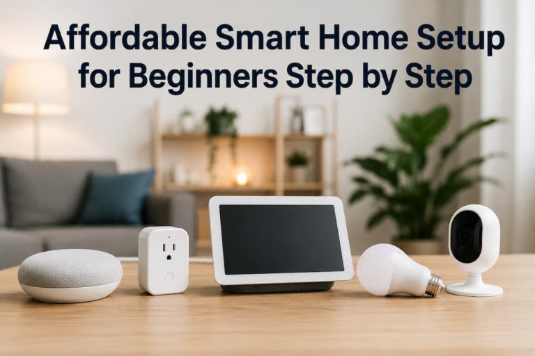 Affordable Smart Home Setup for Beginners Step by Step