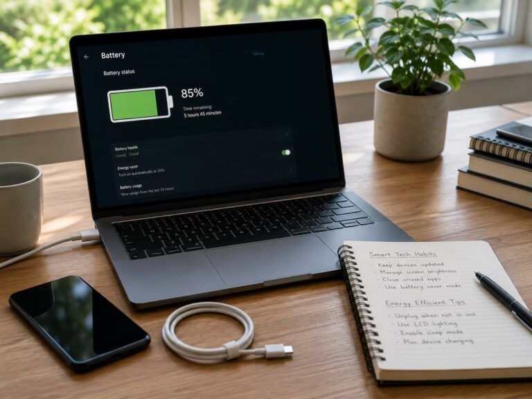 How to Extend Laptop Battery Life Without Extra Tools