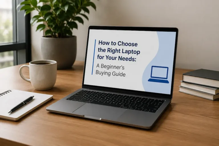How to Choose the Right Laptop for Your Needs: A Beginner’s Buying Guide