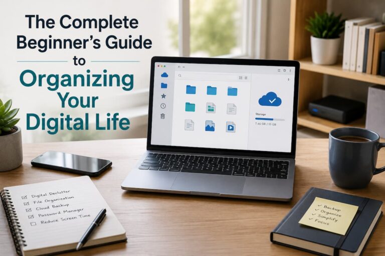 The Complete Beginner’s Guide to Organizing Your Digital Life
