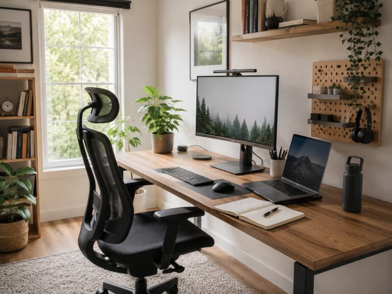 How to Create a Productive Home Office and Workspace