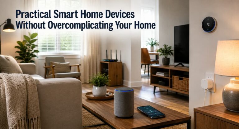 Choosing Practical Smart Home Devices Without Overcomplicating Your Home