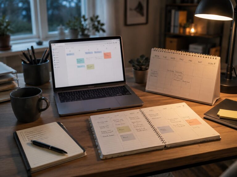 Creating a Weekly Planning System That Does Not Take Hours